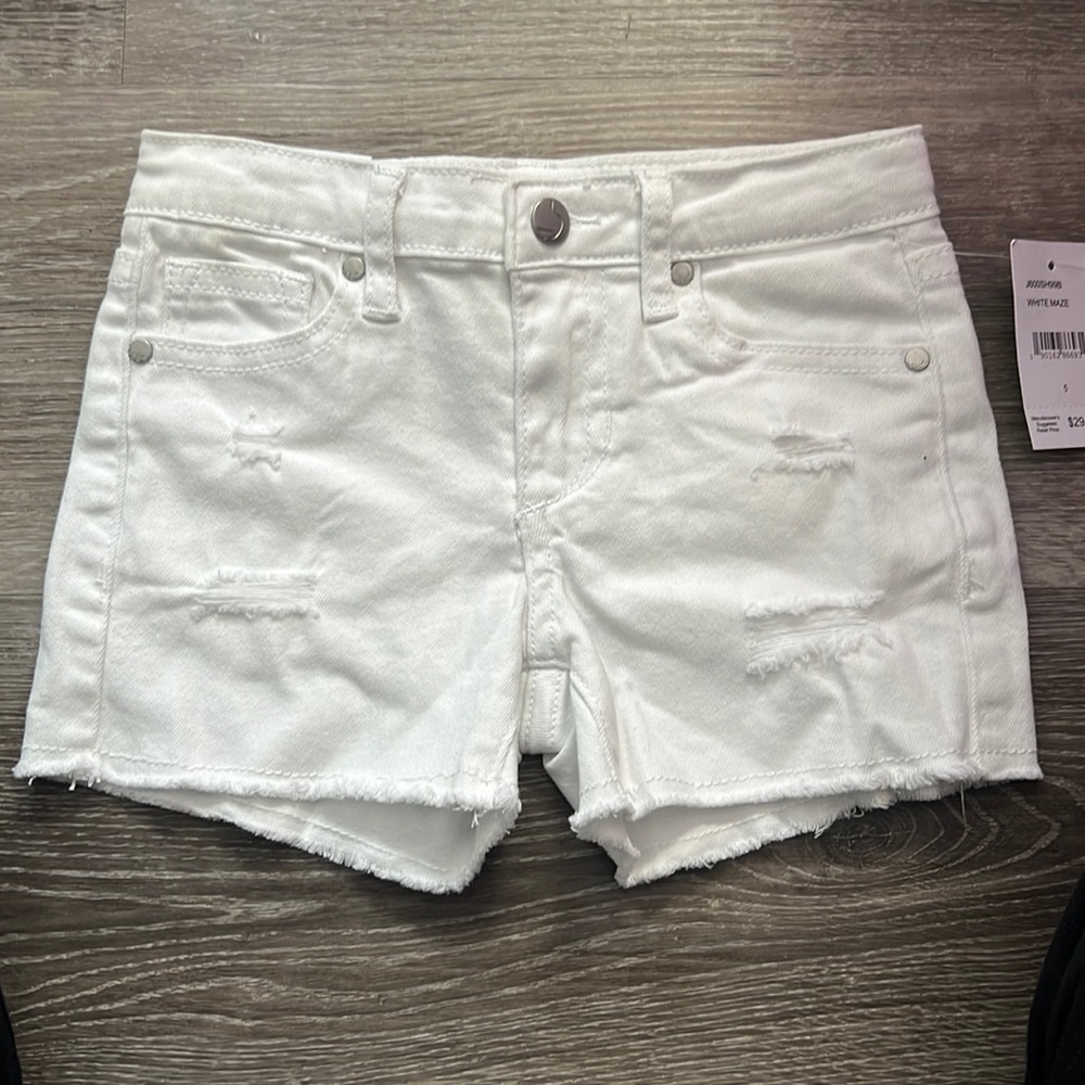 Joes jeans markie white shorts - size 5